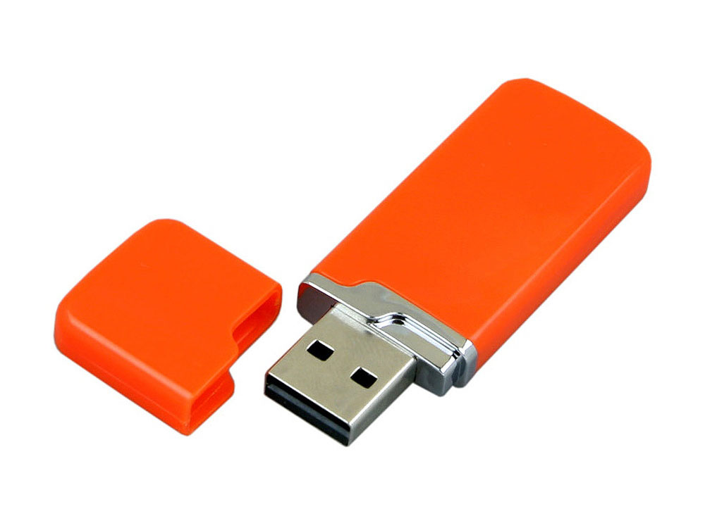 USB 2.0- флешка на 4 Гб с оригинальным колпачком заказать под нанесение логотипа