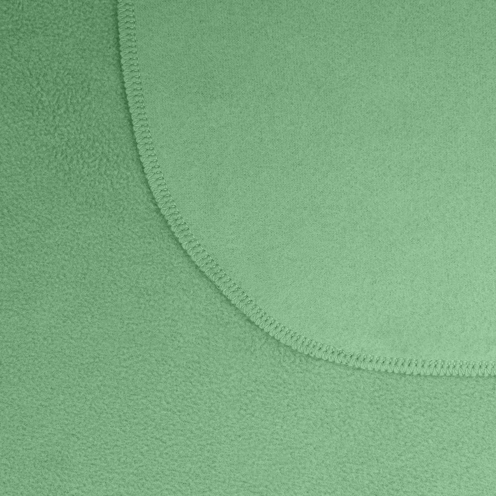 Дорожный плед Voyager, светло-зеленый на заказ с логотипом компании
