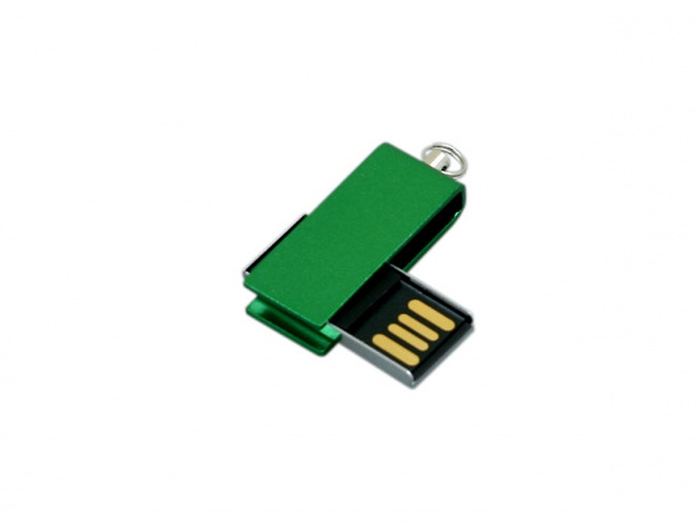 USB 2.0- флешка мини на 64 Гб с мини чипом в цветном корпусе с нанесением логотипа в Москве