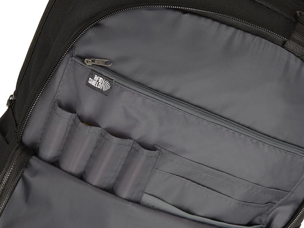 Рюкзак «Vault» для ноутбука 15,6" с защитой от RFID считывания на заказ с логотипом компании