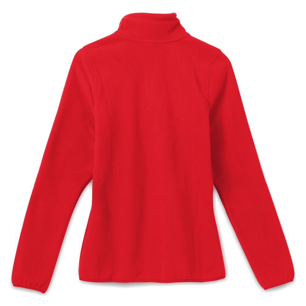Толстовка флисовая женская Frontflip красная, размер XS на заказ с логотипом компании