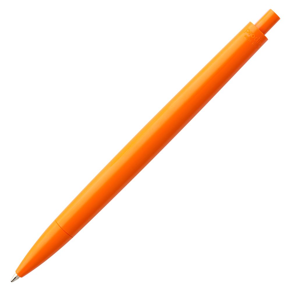 Ручка шариковая Prodir DS6 PPP-T, оранжевая с нанесением логотипа в Москве