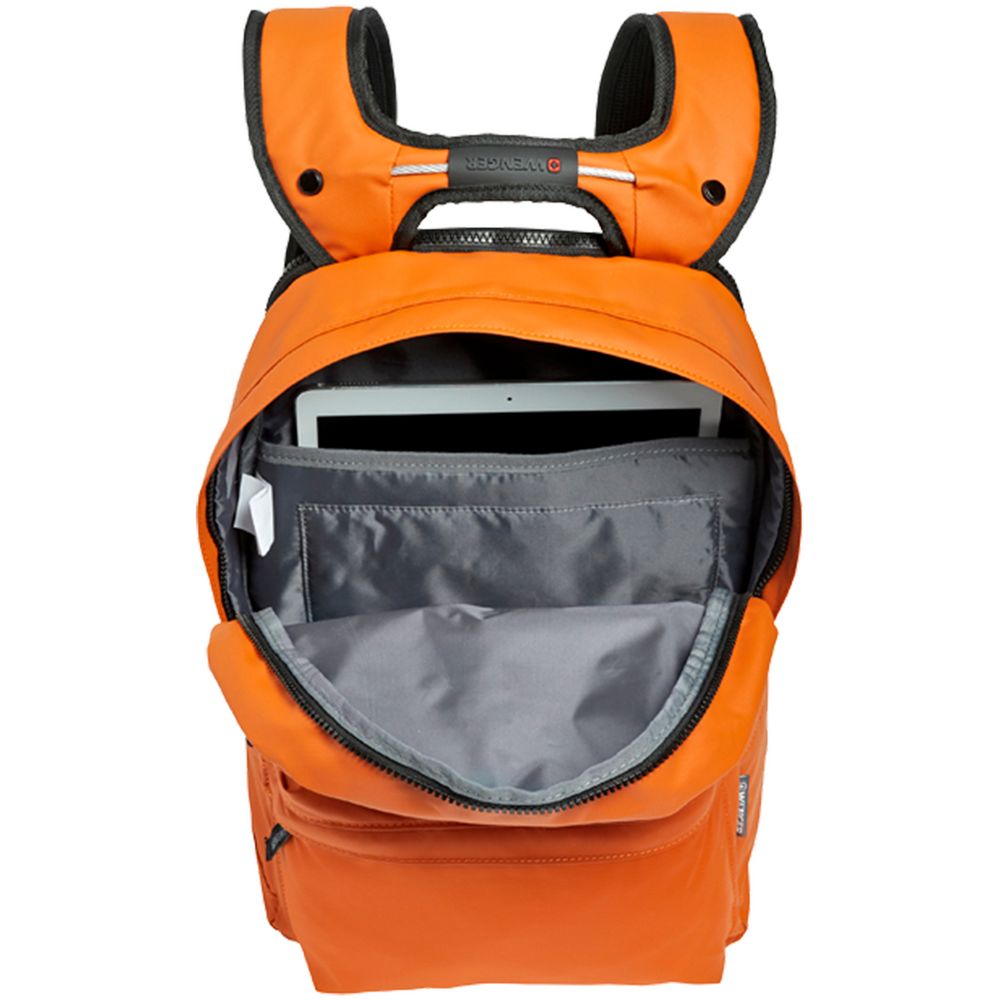 Рюкзак Photon с водоотталкивающим покрытием, оранжевый заказать под нанесение логотипа