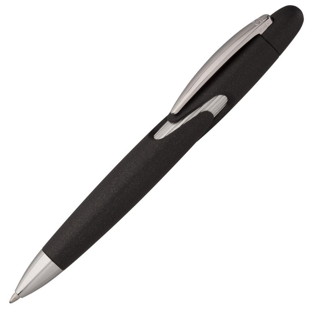 Ручка шариковая Myto, черная оптом под нанесение