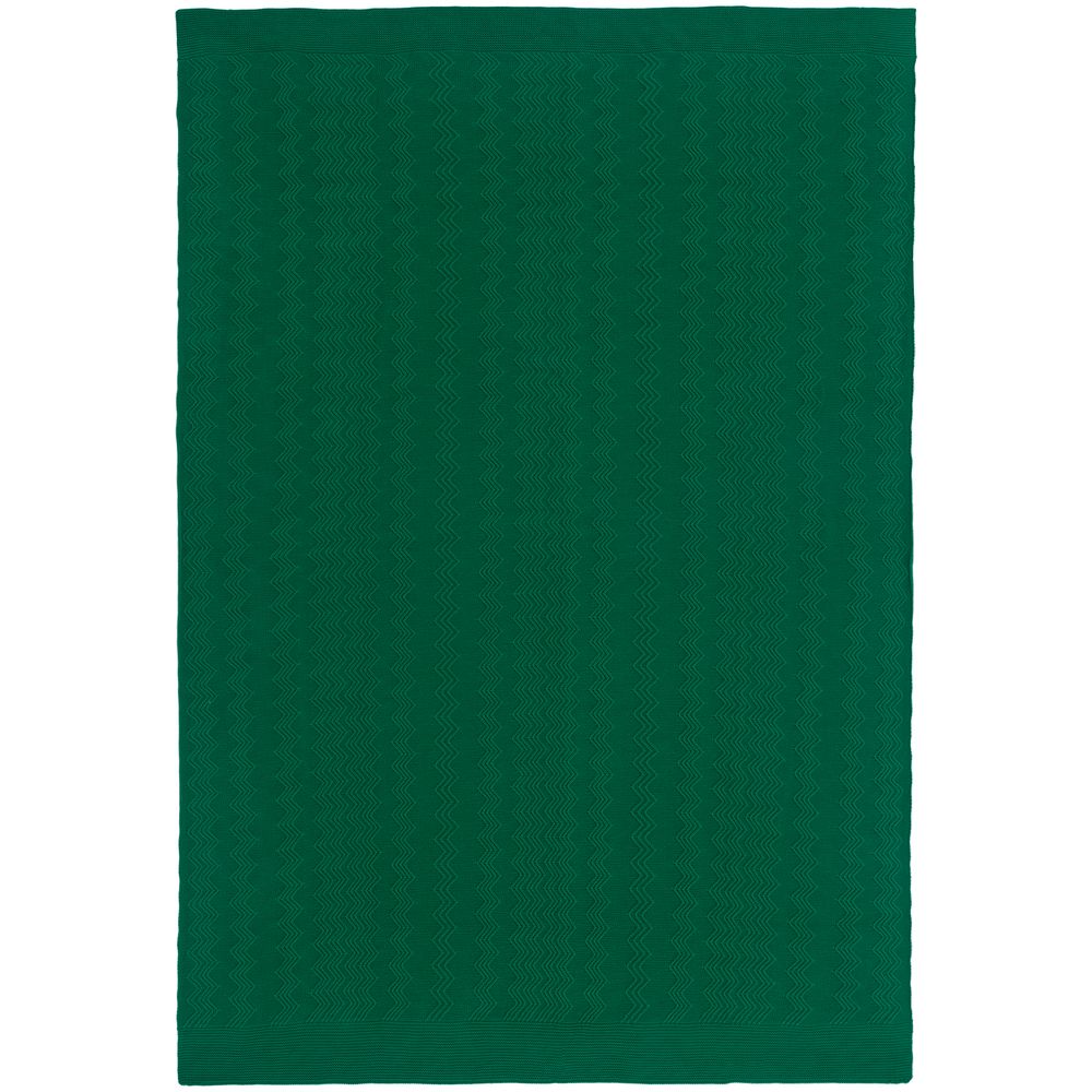 Плед Marea, зеленый на заказ с логотипом компании