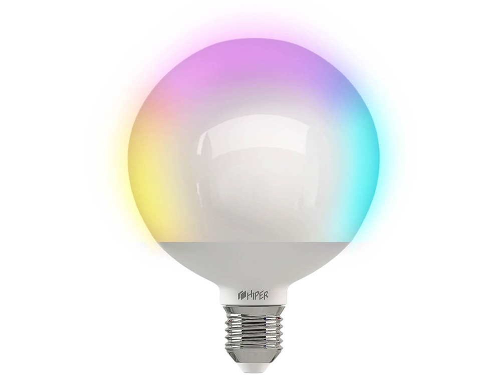 Умная LED лампочка «IoT R2 RGB» оптом под нанесение