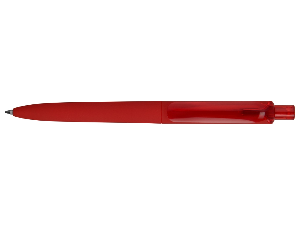 Ручка пластиковая шариковая Prodir DS8 PRR «софт-тач» с нанесением логотипа в Москве