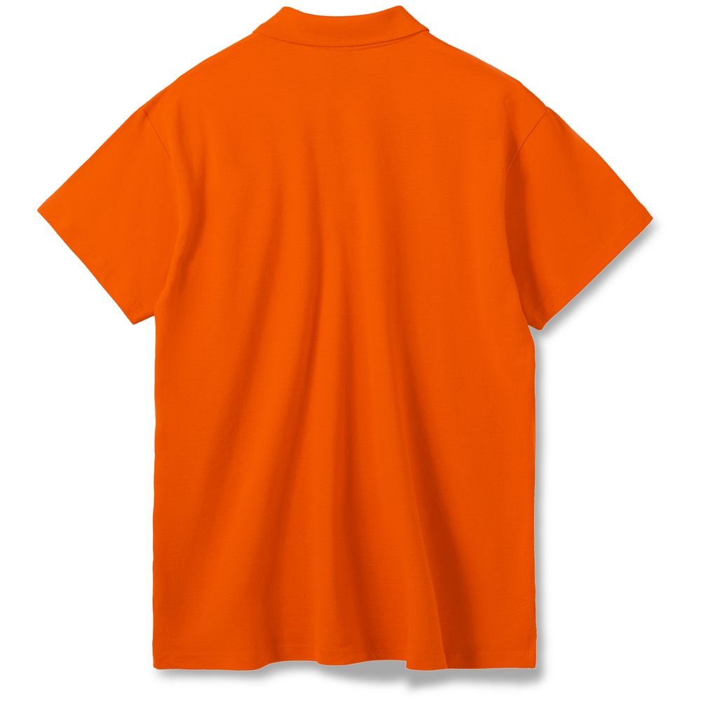 Рубашка поло мужская Summer 170 оранжевая, размер XS заказать под нанесение логотипа