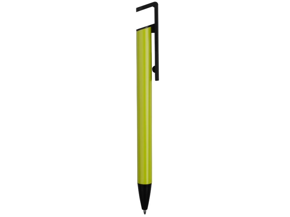 Ручка-подставка шариковая «Кипер Металл» на заказ с логотипом компании