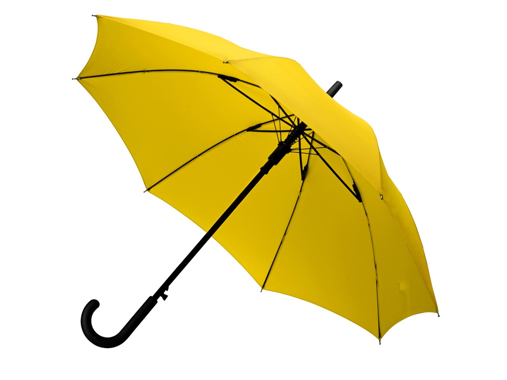 Зонт-трость полуавтомат «Wetty» с проявляющимся рисунком на заказ с логотипом компании