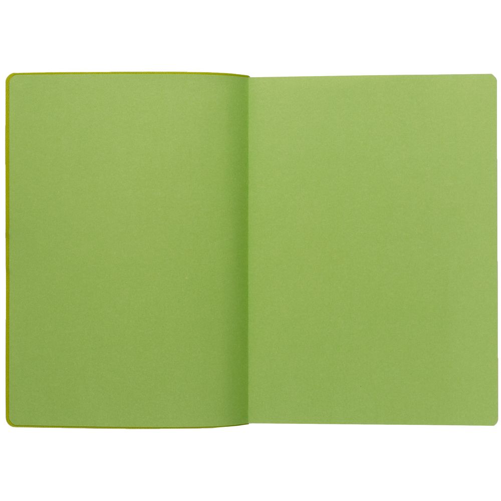 Ежедневник Flexpen Black, недатированный, черный с зеленым заказать под нанесение логотипа