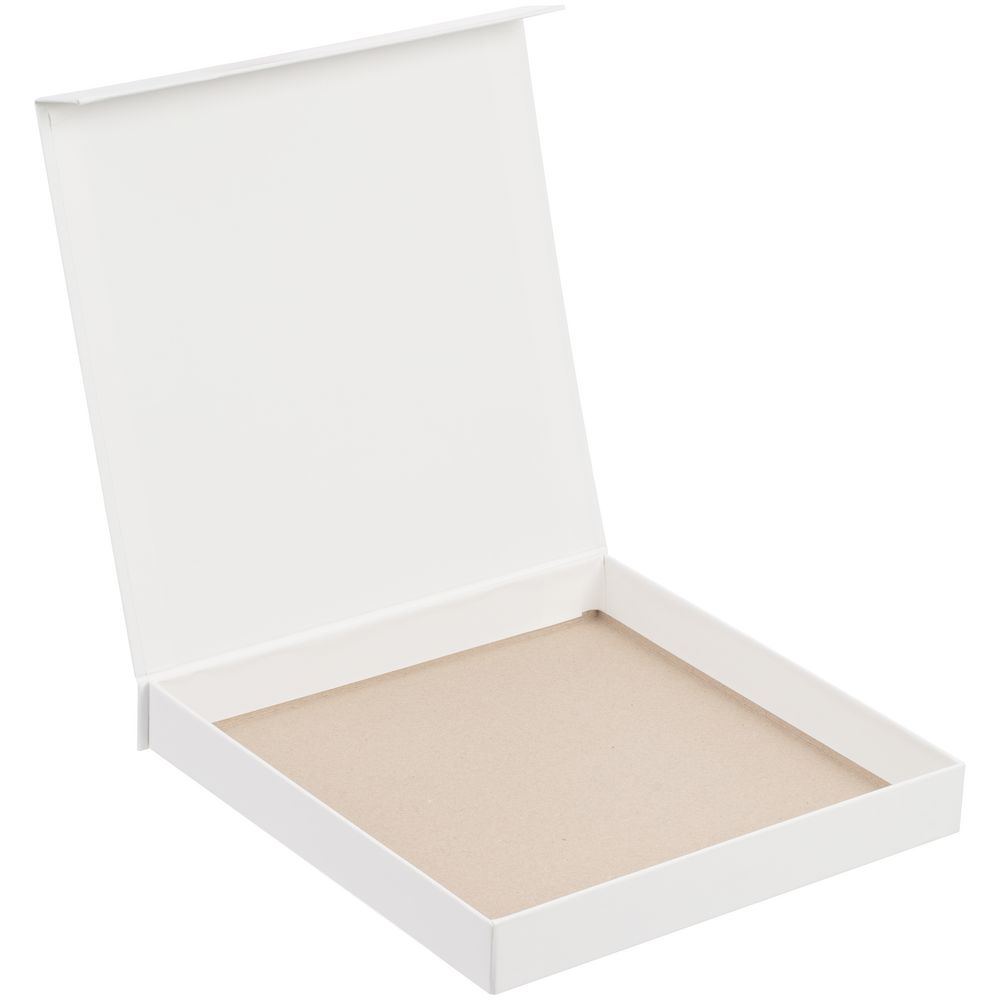 Коробка Modum, белая заказать под нанесение логотипа