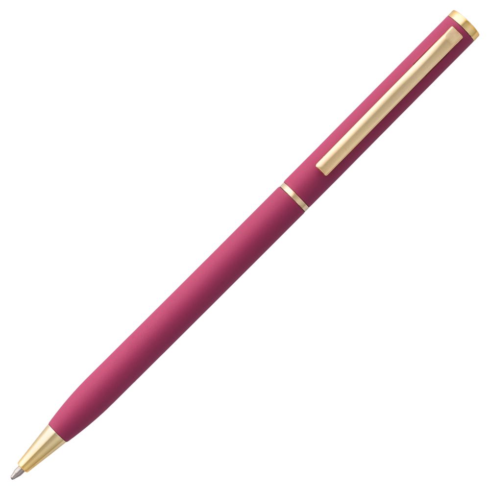 Ручка шариковая Hotel Gold, ver.2, матовая розовая заказать под нанесение логотипа