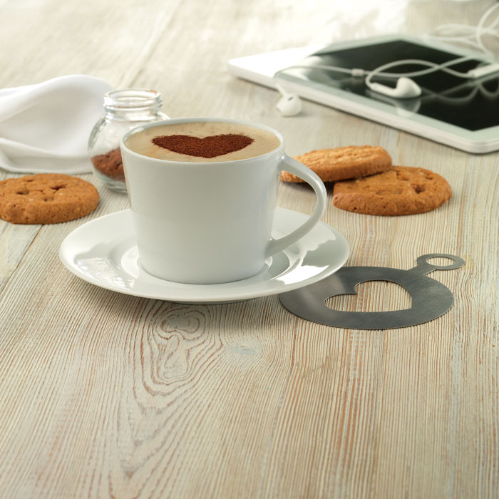 Капучино чашка и блюдце на заказ с логотипом компании