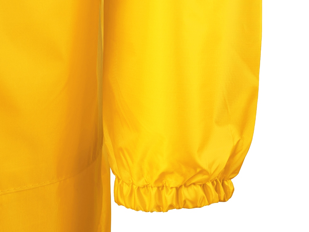 Дождевик «Sunny gold» с чехлом и проклеенными швами с нанесением логотипа в Москве