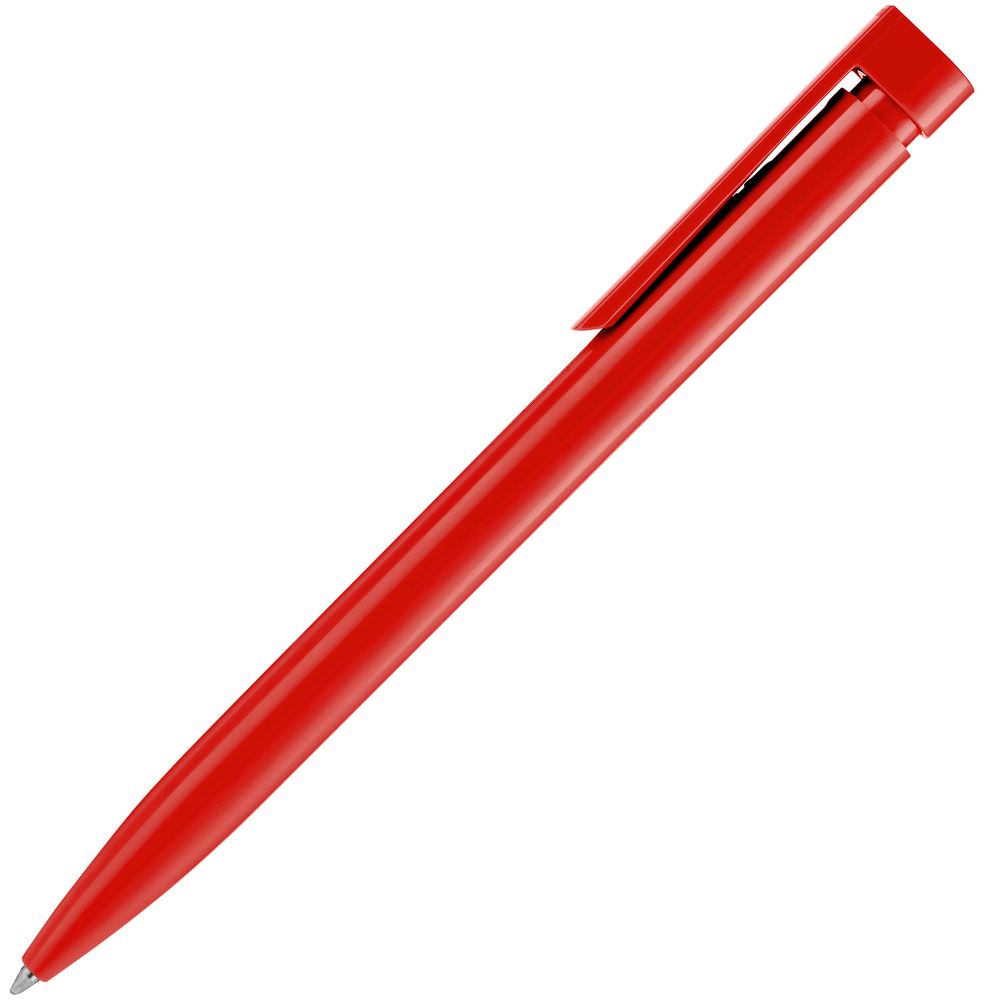 Ручка шариковая Liberty Polished, красная заказать под нанесение логотипа