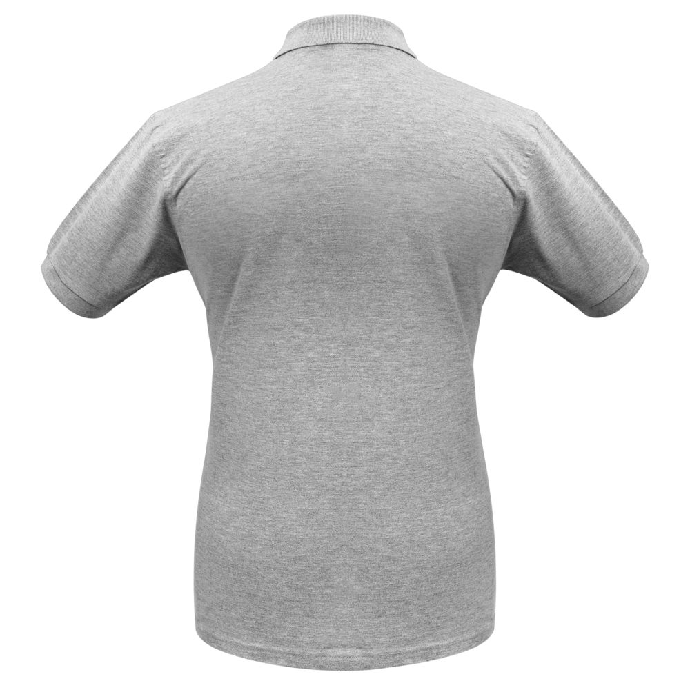 Рубашка поло Heavymill серый меланж, размер S заказать в Москве