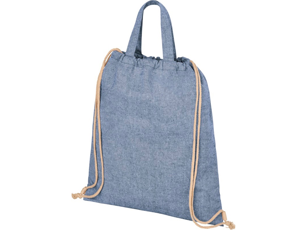 Сумка-рюкзак «Pheebs» из переработанного хлопка, 210 г/м² заказать под нанесение логотипа