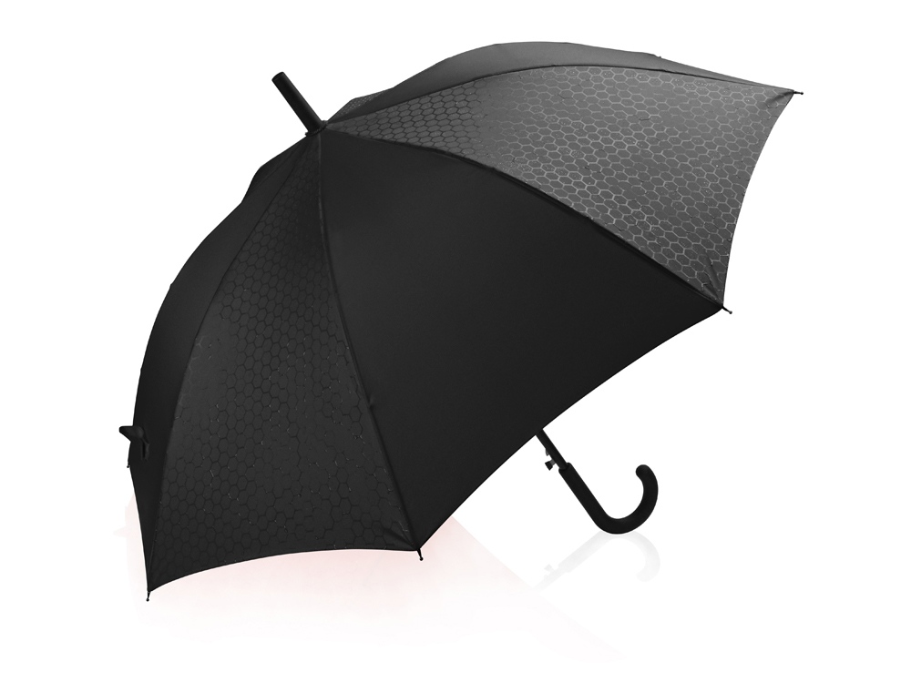 Зонт-трость полуавтомат «Wetty» с проявляющимся рисунком с нанесением логотипа в Москве