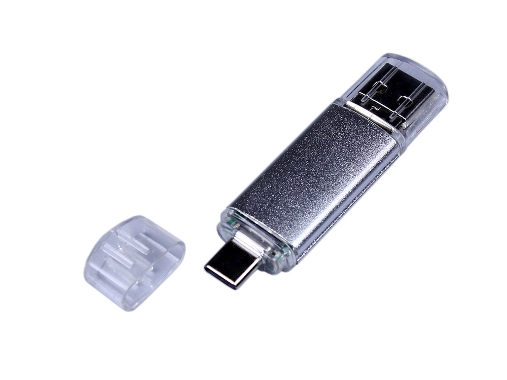 USB 3.0/micro USB/Type-C- флешка на 32 Гб заказать под нанесение логотипа