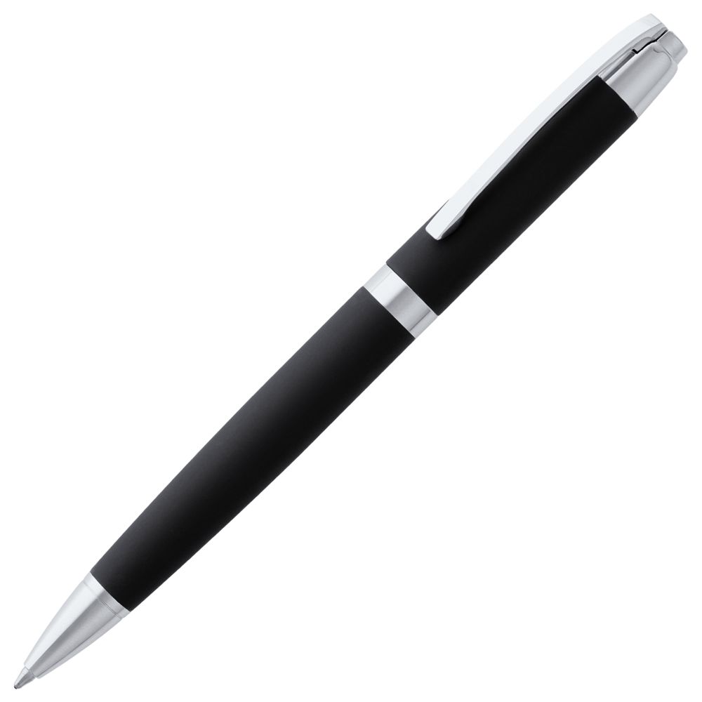 Ручка шариковая Razzo Chrome, черная заказать в Москве