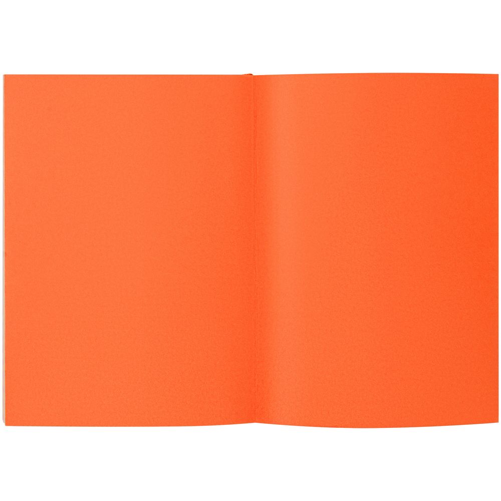 Ежедневник Flat Maxi, недатированный, оранжевый заказать под нанесение логотипа