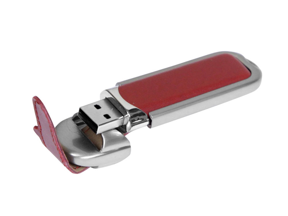 USB 2.0- флешка на 4 Гб с массивным классическим корпусом заказать под нанесение логотипа