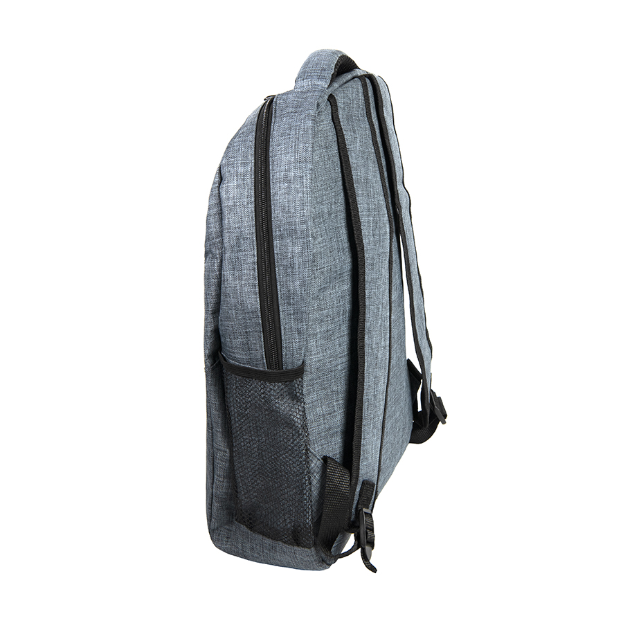 Рюкзак VERBEL, серый, полиэстер 600D оптом под нанесение