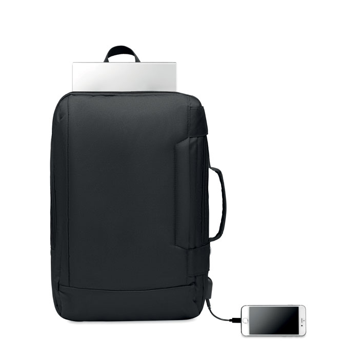 Рюкзак для ноутбука RPET 300D с нанесением логотипа в Москве
