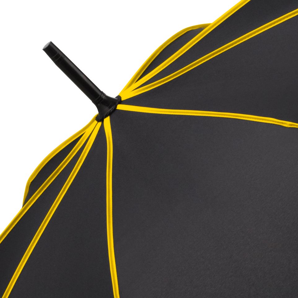 Зонт-трость Seam, желтый с нанесением логотипа в Москве