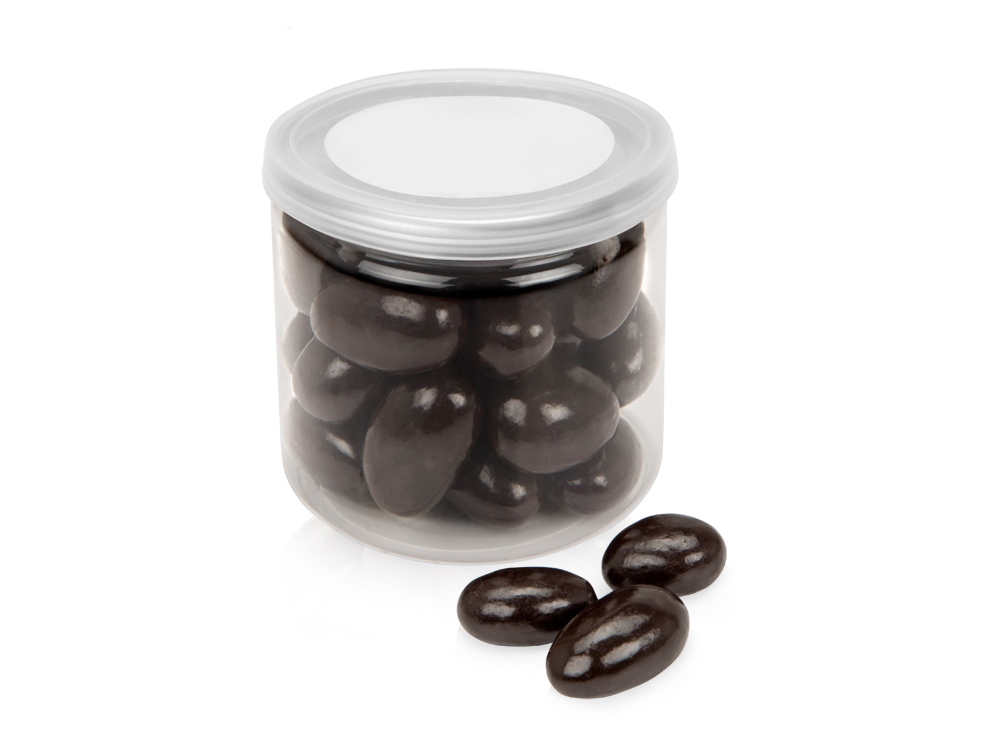 Подарочный набор «Tasty hygge» с пледом, термокружкой и миндалем в шоколадной глазури заказать под нанесение логотипа