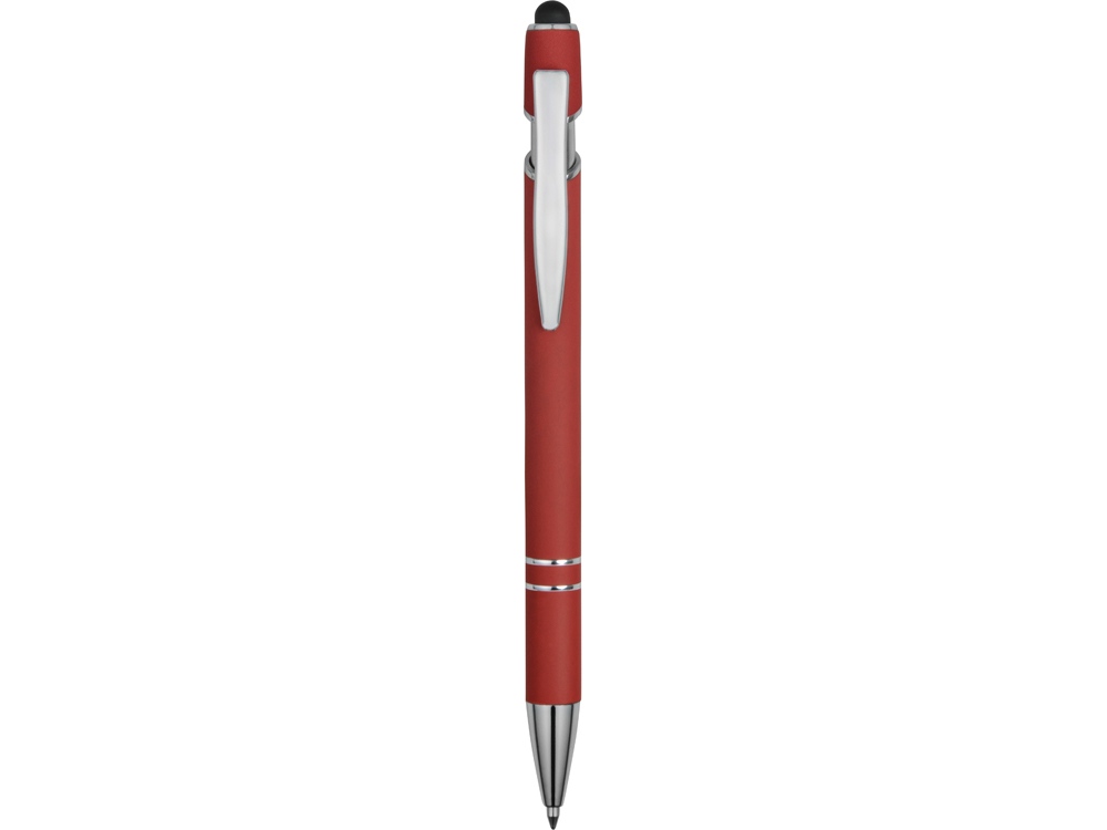Ручка-стилус металлическая шариковая «Sway» soft-touch заказать под нанесение логотипа