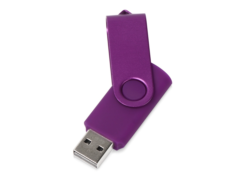 USB-флешка на 8 Гб «Квебек Solid» на заказ с логотипом компании