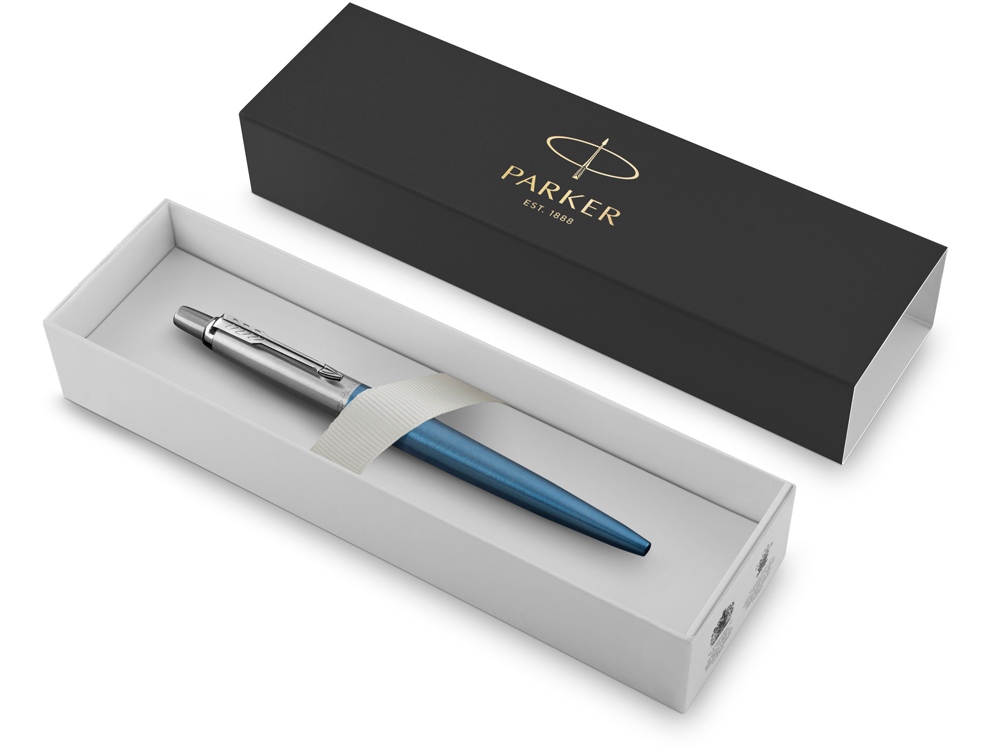 Ручка шариковая Parker «Jotter Core Waterloo Blue CT» заказать под нанесение логотипа