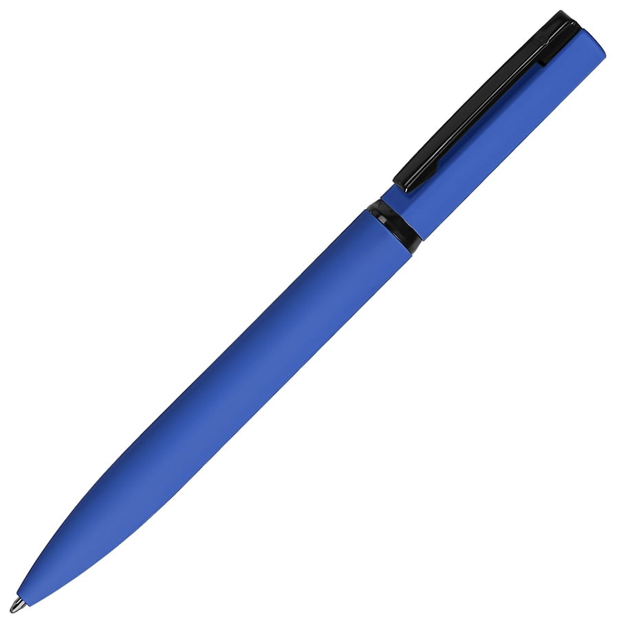 Ручка шариковая MIRROR BLACK, покрытие soft touch заказать в Москве