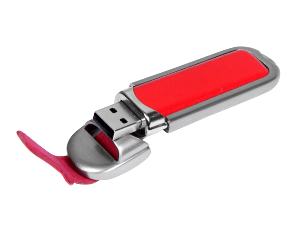 USB 2.0- флешка на 32 Гб с массивным классическим корпусом заказать под нанесение логотипа