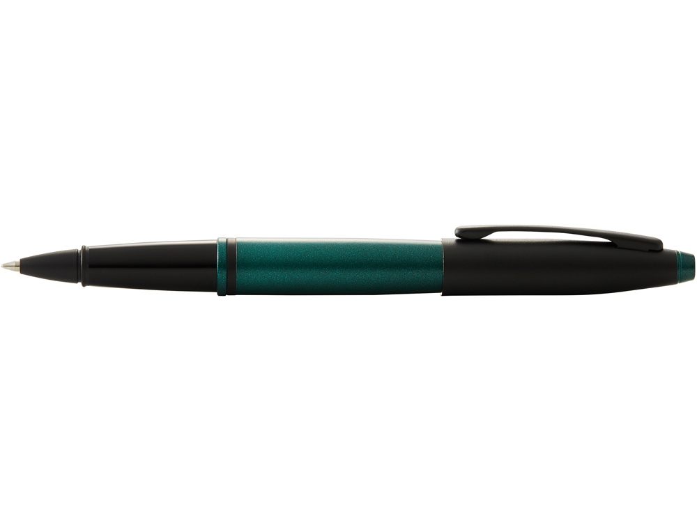 Ручка-роллер «Calais Matte Green and Black Lacquer» на заказ с логотипом компании