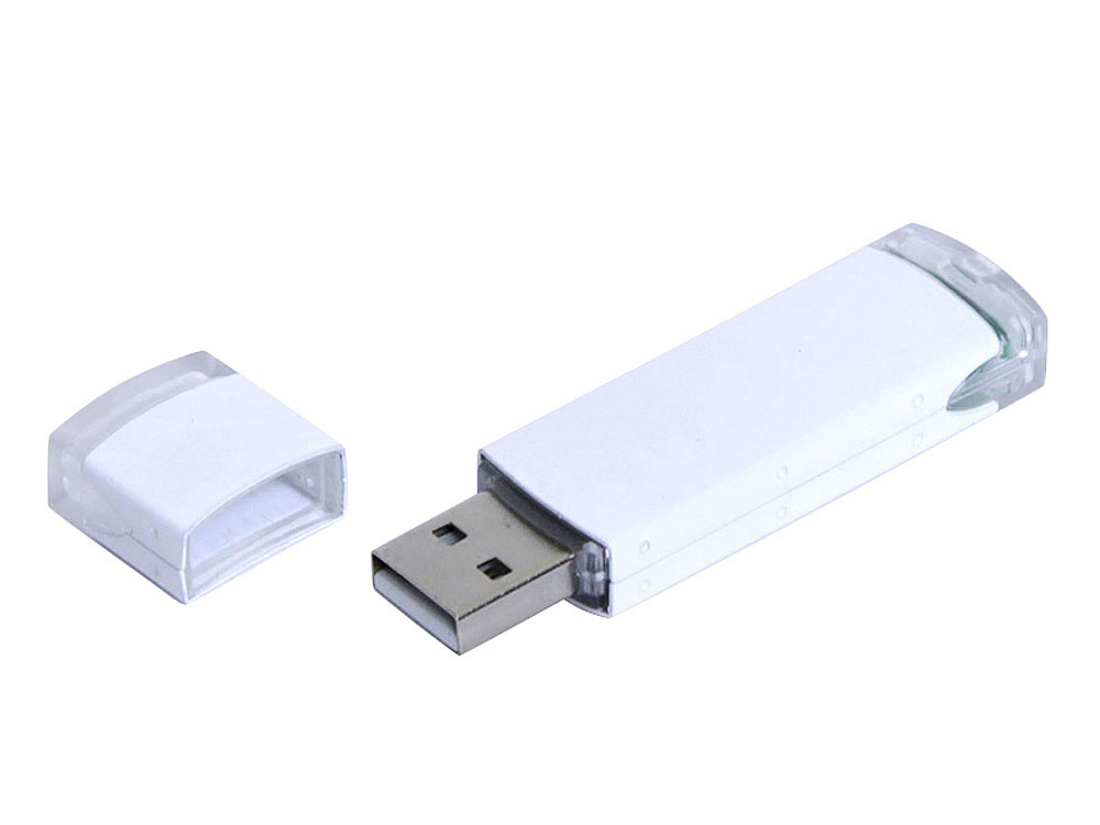 USB 3.0- флешка промо на 64 Гб прямоугольной классической формы заказать в Москве