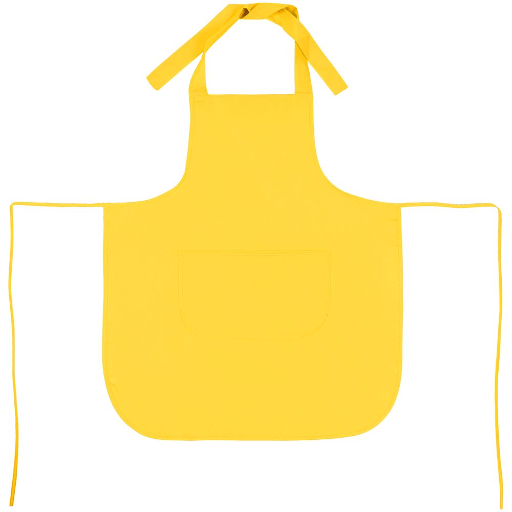 Фартук Neat, желтый заказать под нанесение логотипа