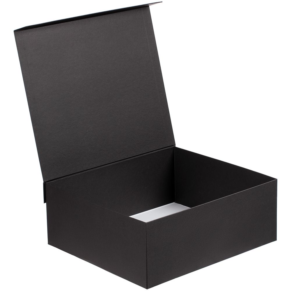 Коробка My Warm Box, черная с нанесением логотипа в Москве