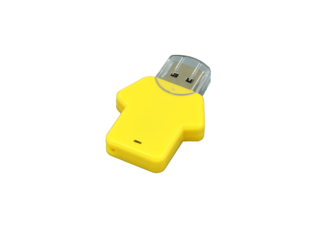 USB 2.0- флешка на 32 Гб в виде футболки оптом под нанесение