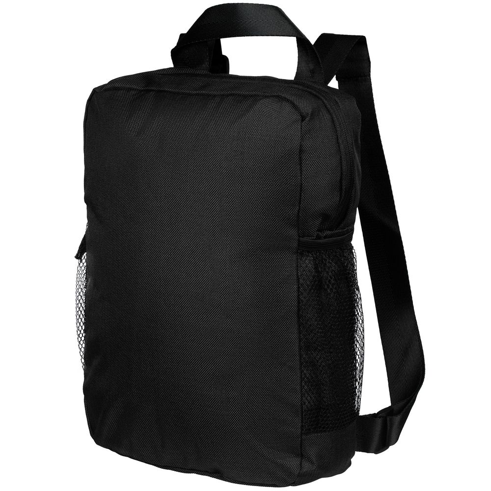Рюкзак Packmate Sides, черный на заказ с логотипом компании