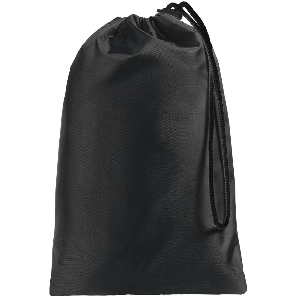 Дождевик с карманами «Мантия величия», черный, размер S заказать под нанесение логотипа