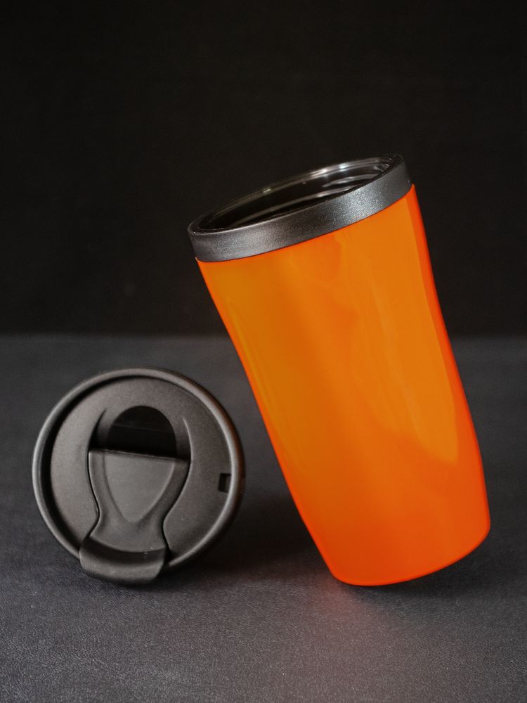 Термостакан Sagga, оранжевый заказать под нанесение логотипа