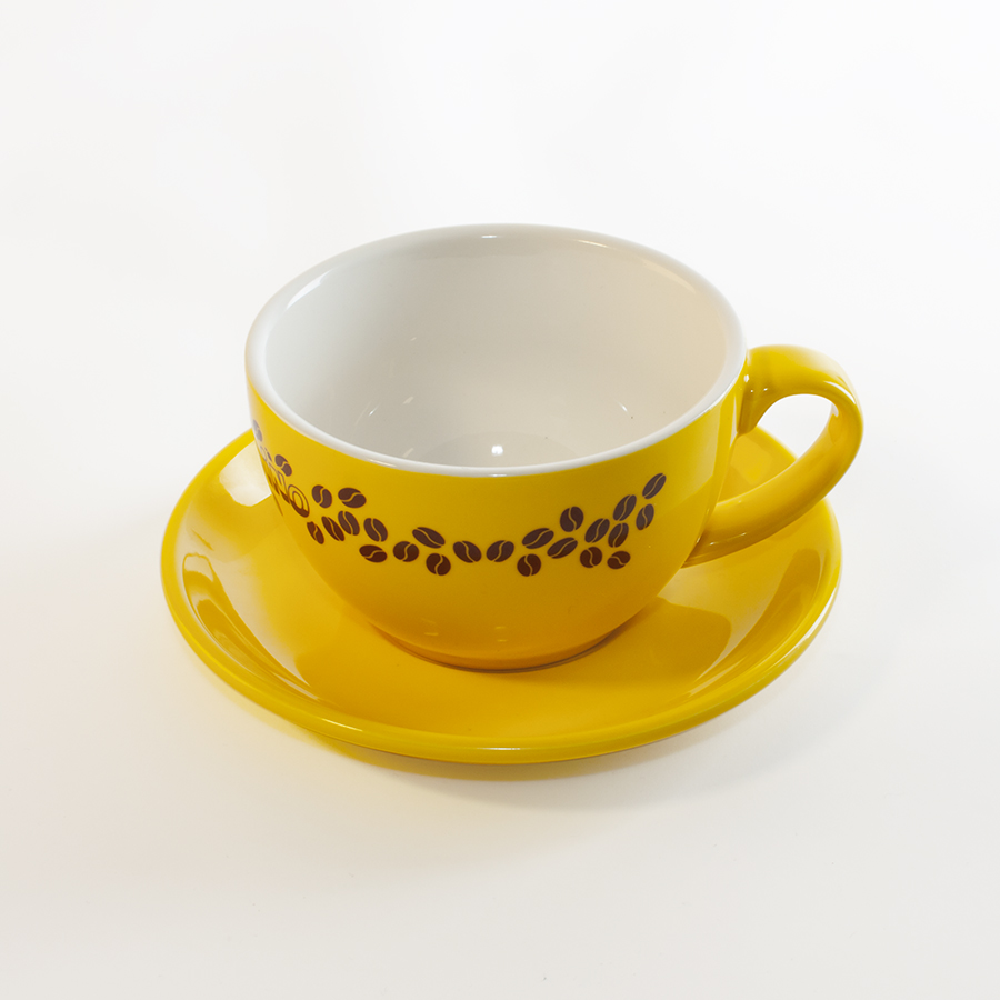 Чайная/кофейная пара CAPPUCCINO на заказ с логотипом компании