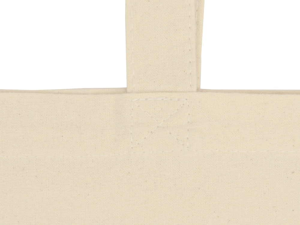 Складная хлопковая сумка для шопинга «Gross» с карманом, 180 г/м2 на заказ с логотипом компании
