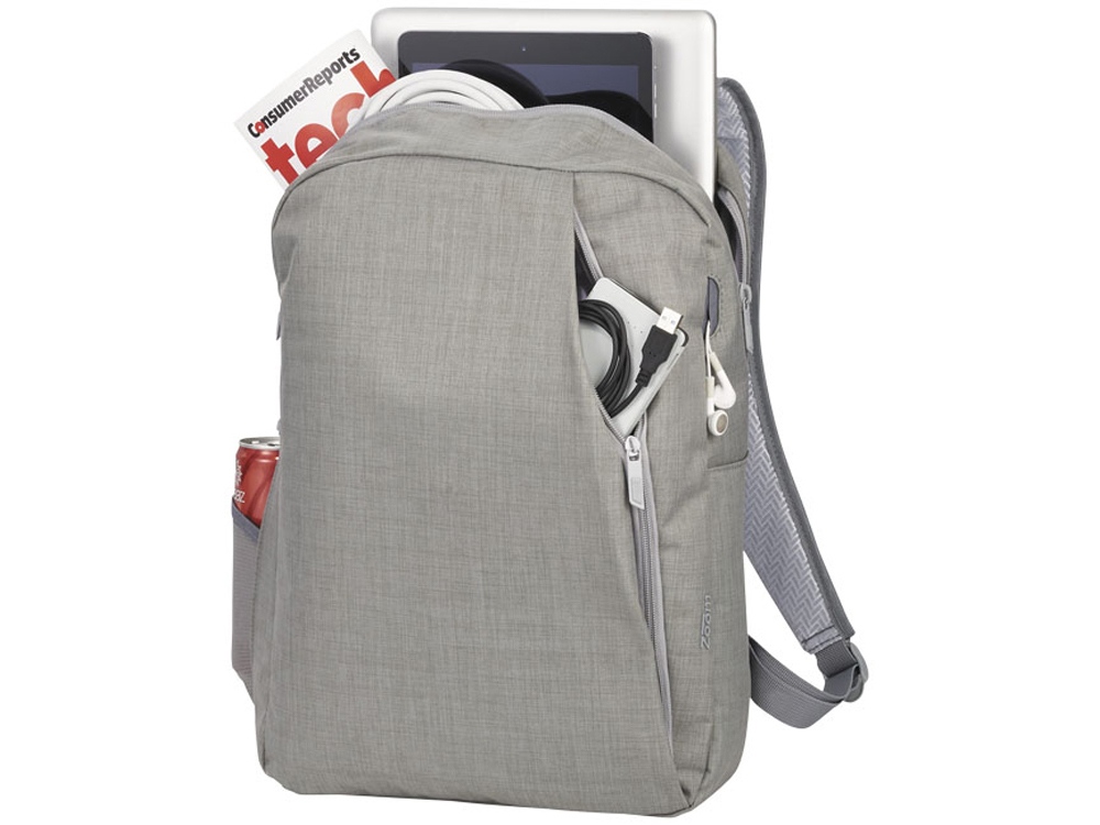 Рюкзак «Zip» для ноутбука 15" с нанесением логотипа в Москве