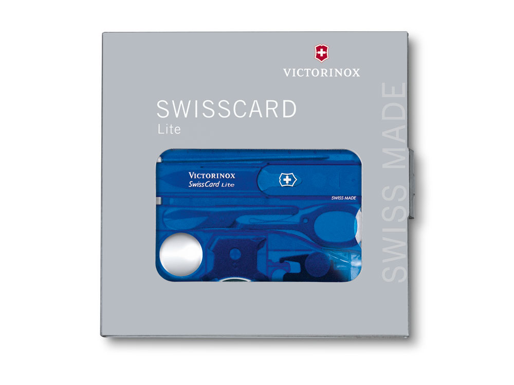 Швейцарская карточка «SwissCard Lite», 13 функций заказать под нанесение логотипа