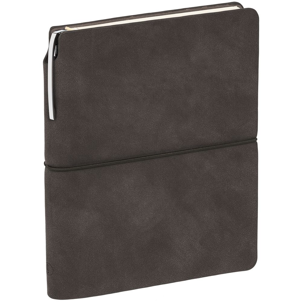 Набор Business Diary Mini, черный на заказ с логотипом компании