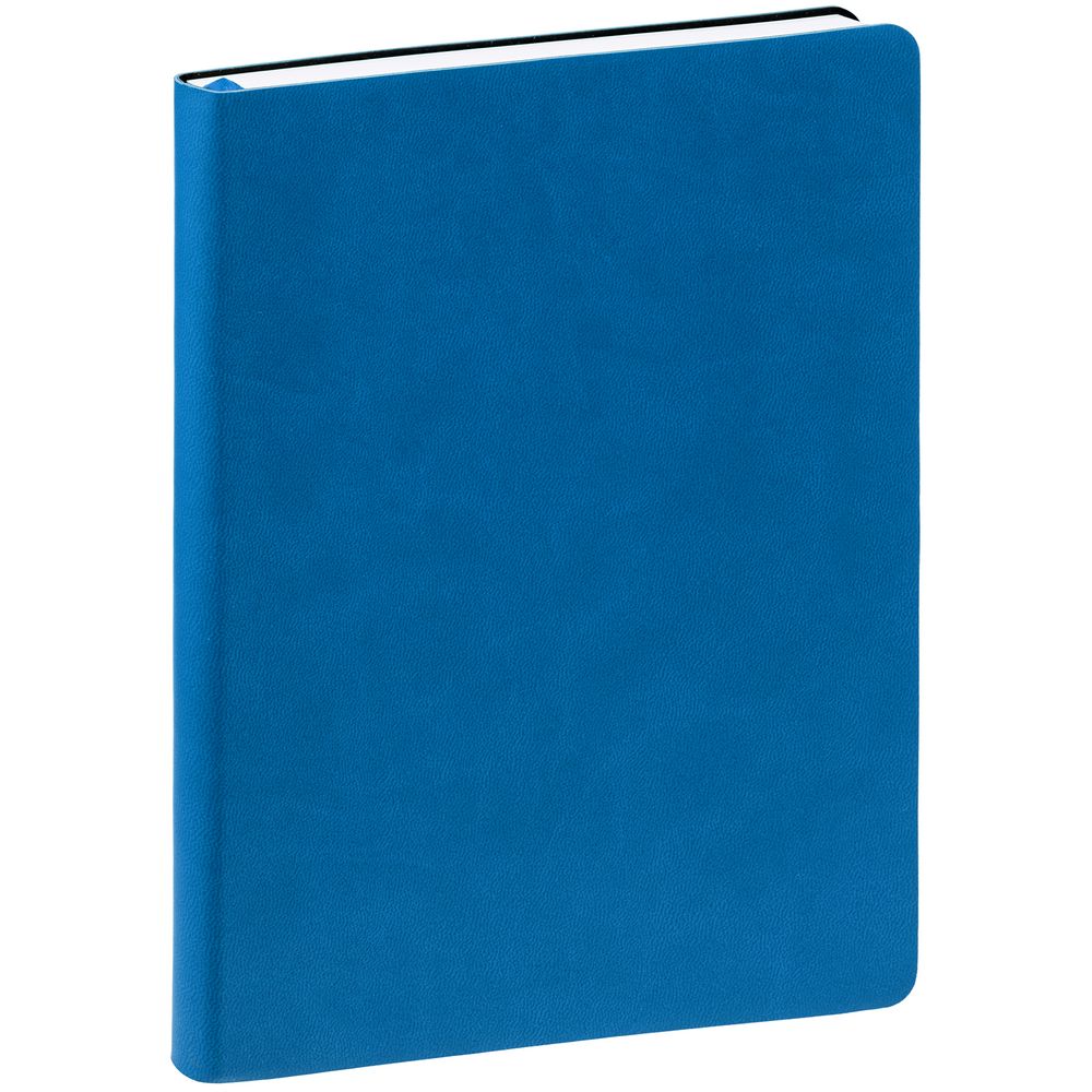 Ежедневник Romano, недатированный, ярко-синий с нанесением логотипа в Москве